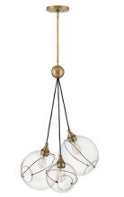 Hinkley 30304HBR - Large Three Light Pendant