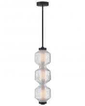 Fredrick Ramond FR41467BK - Small LED Convertible Pendant