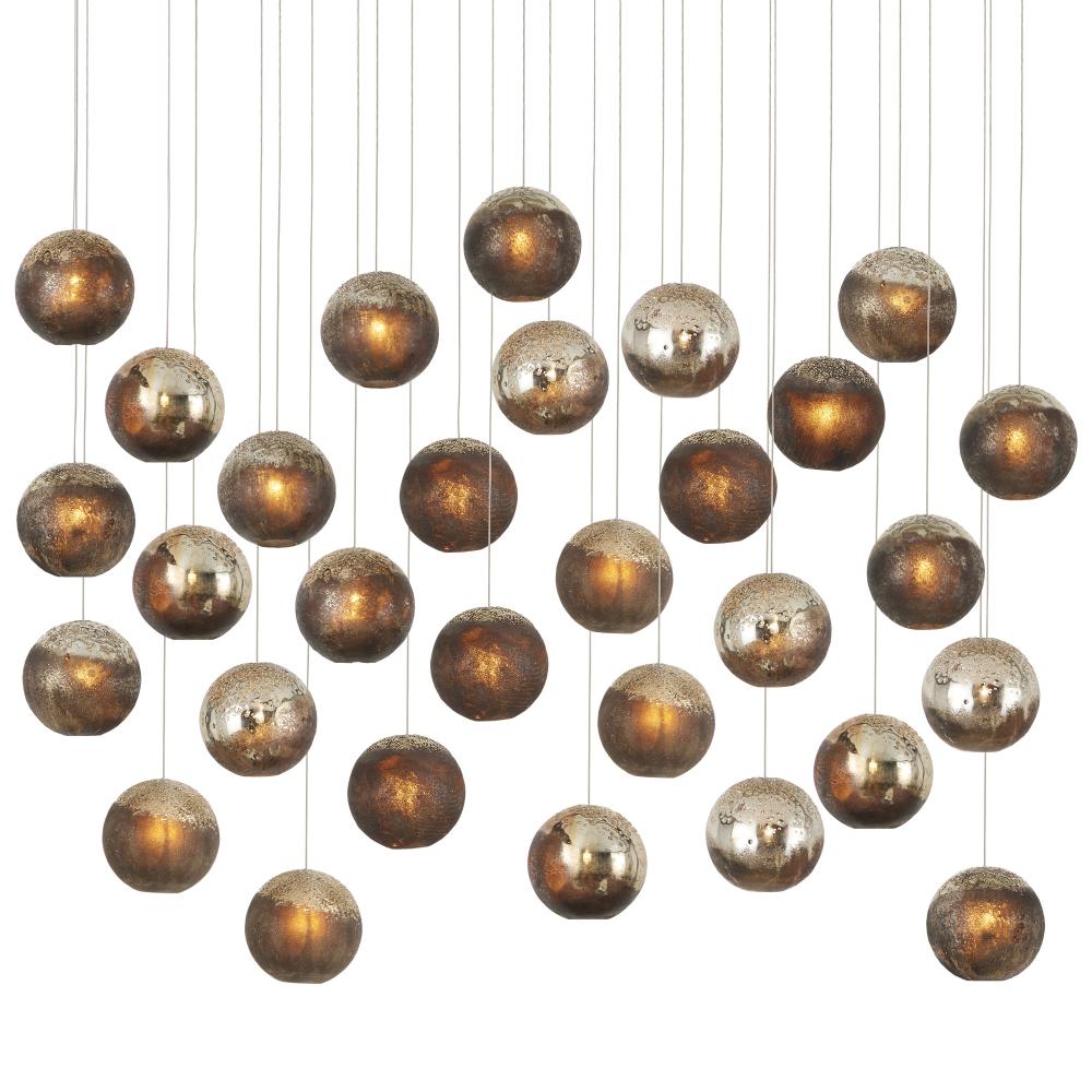 Pathos 30-Light Linear Multi-Drop Pendant