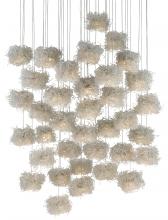 Currey 9000-0701 - Birds Nest 36-Light Round Multi-Drop Pendant