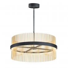 ET2 E34257-BKSBR - Chimes 5CCT-Single Pendant